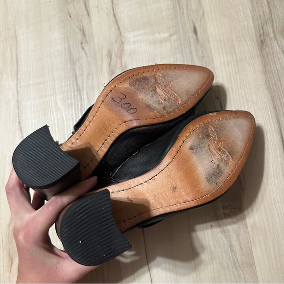 Freebird By Steven Jericho Leather Studded Booties Size 11 - Picture 12 of 15